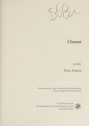 Cover of Clamor: Poems
