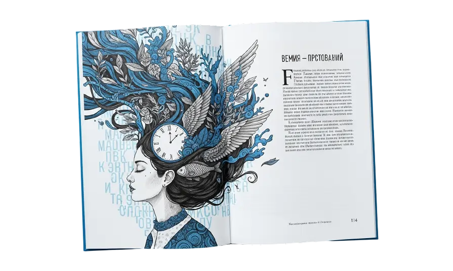 Colorful children's book illustration